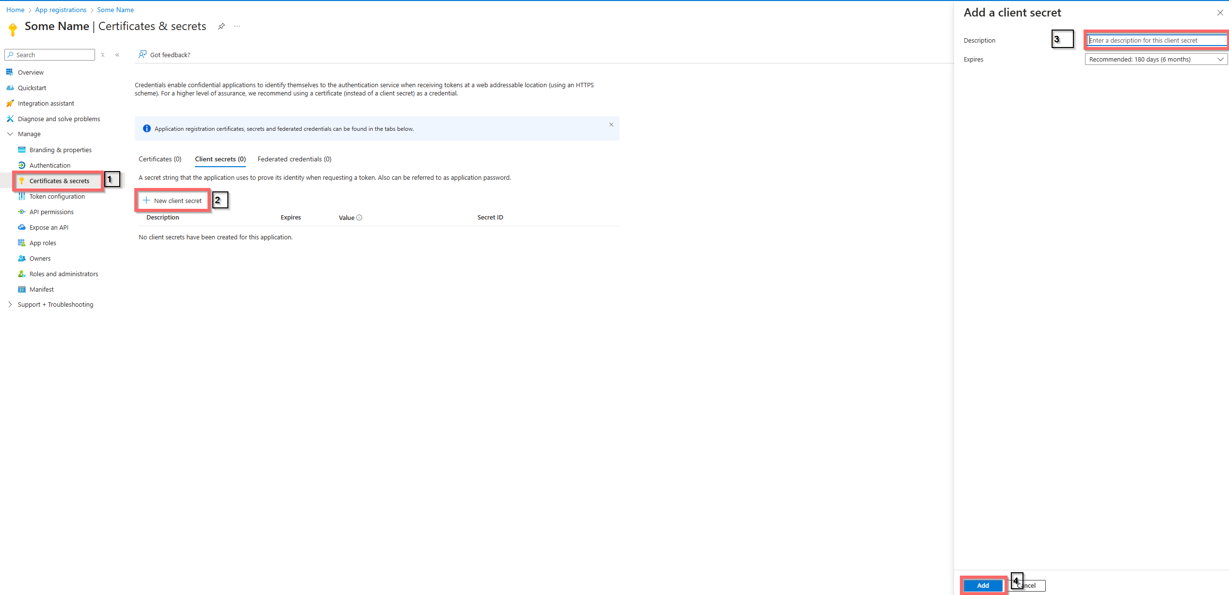 Client ID and Secret Authentication to Microsoft Graph API | Mynster